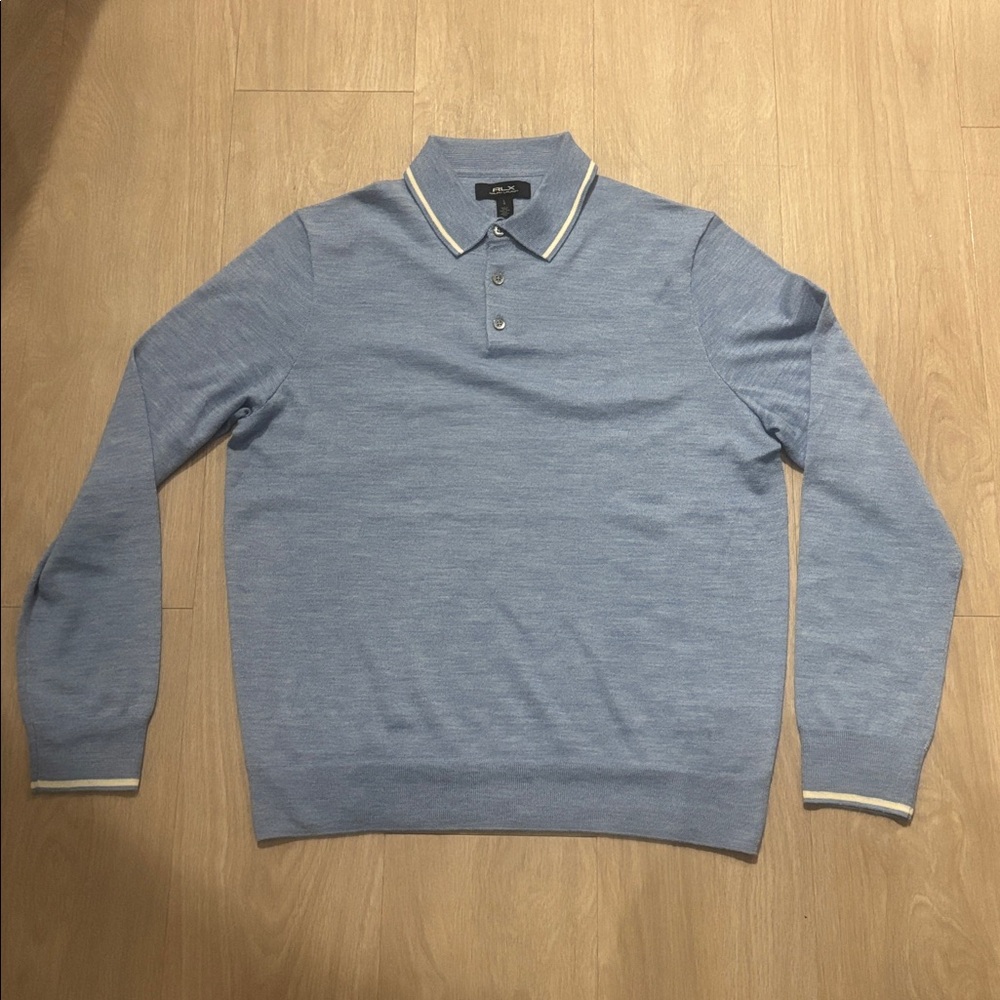 Blue Polo by Ralph Lauren Men's sweater polo RLX Shirt